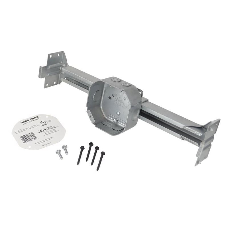 ALLIED ALLIED 9380-FANB Octagonal Fan Fixture Support Box