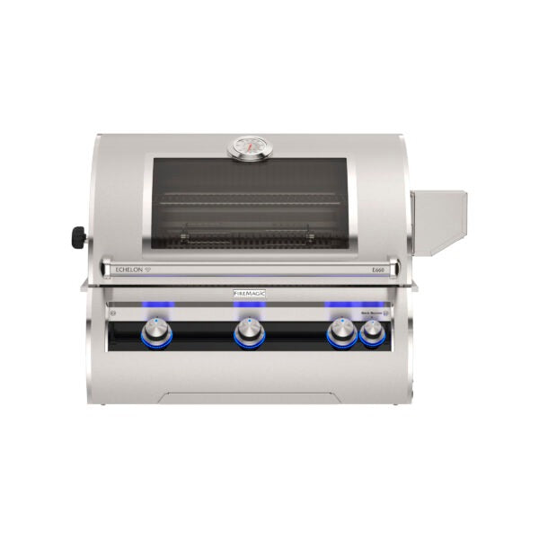 FIRE MAGIC GRILLS Fire Magic Grills E660I-9E1N Echelon E660i Built-In Grill 86,000 BTU (660 sq. in.) E660I-9E1N-W