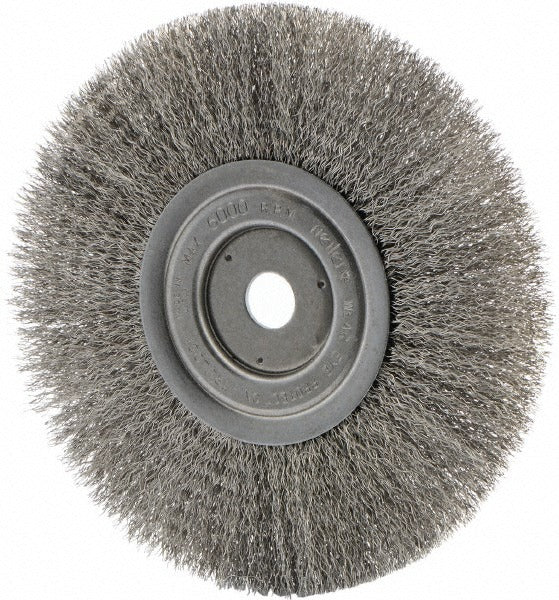 WEILER Weiler 01808 8 Inch Crimped Wire Wheel Brush Stainless Steel