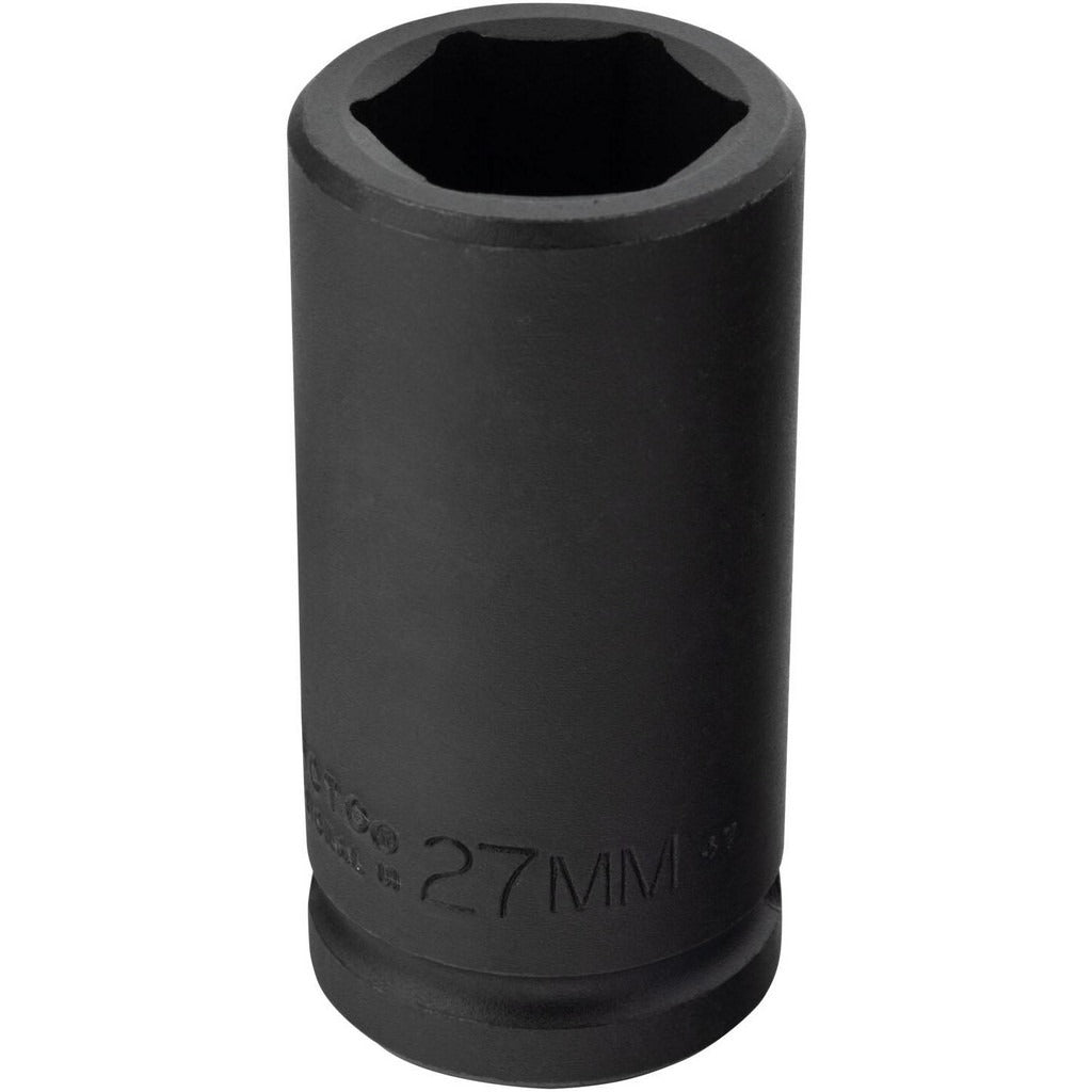 PROTO Proto J07527ML Impact Socket 3/4 in Drive 27mm 6-pt
