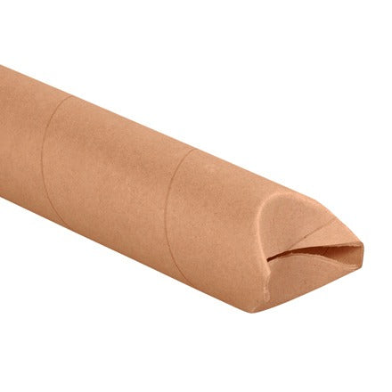 BSC PREFERRED Bsc Preferred S3036K Kraft Crimped End Mailing Tubes 24pk
