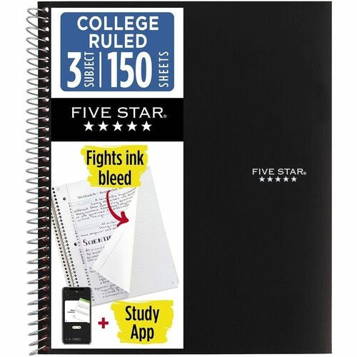 MEAD Bsc Preferred MEA72069 Three-subject Spiral Notebook