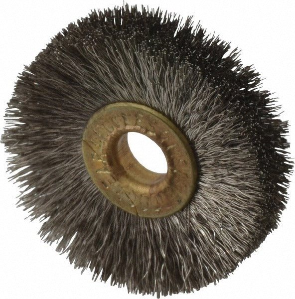 OSBORN Osborn 0001131100 Wheel Brush 1-1/4 in Stainless Crimped
