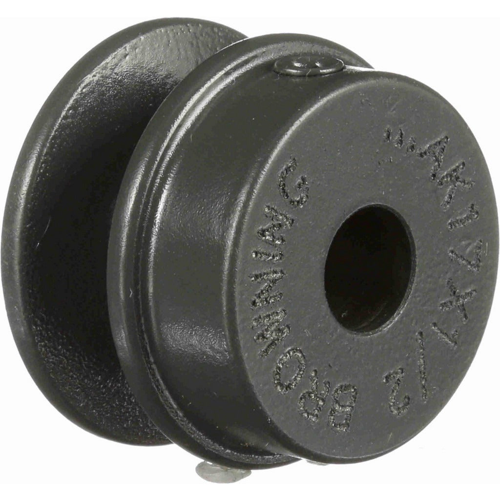 BROWNING Browning 1025808 Single Groove Sheave 0.5 in Bore Cast Iron