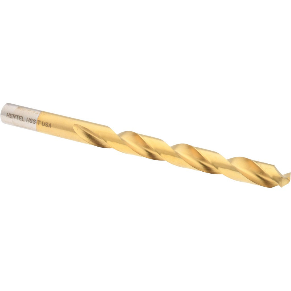 HERTEL Hertel 66693938 Jobber Drill Bit Letter T Hss Tin