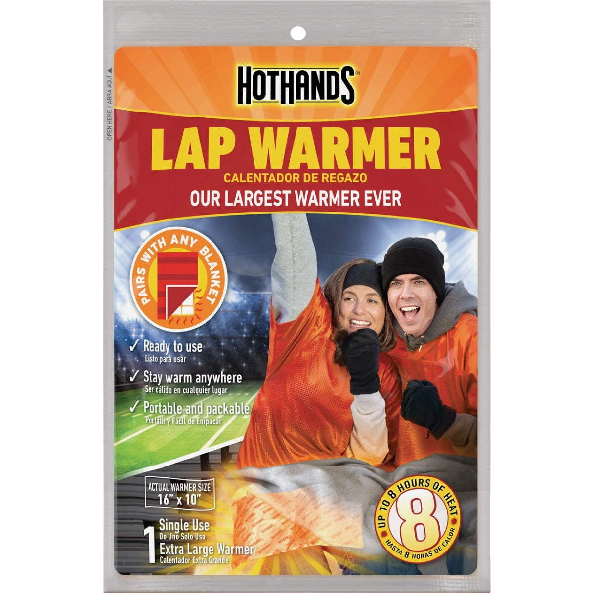 HOTHANDS Hothands H1623300 Lap Warmer 8 Hour 16x10 Inches