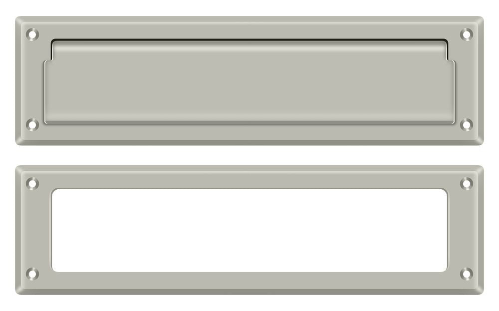 DELTANA Deltana MS211U15 Mail Slot 13-1/8 in Satin Nickel