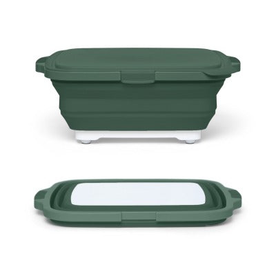 DRIP EZ Drip Ez TUBV2-JR-1-GR Bbq Prep Tub Locking Lid Junior