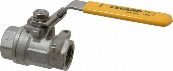 LEGEND VALVE Legend Valve 113-104 Ball Valve 3/4 Inch Fnpt Stainless Steel