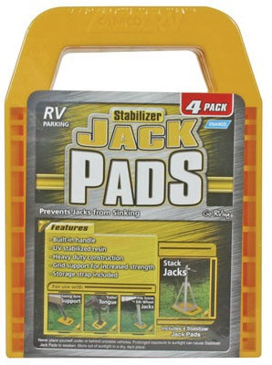 CAMCO Camco Mfg 44595 Stabilizer Jack Pad 4 Pack