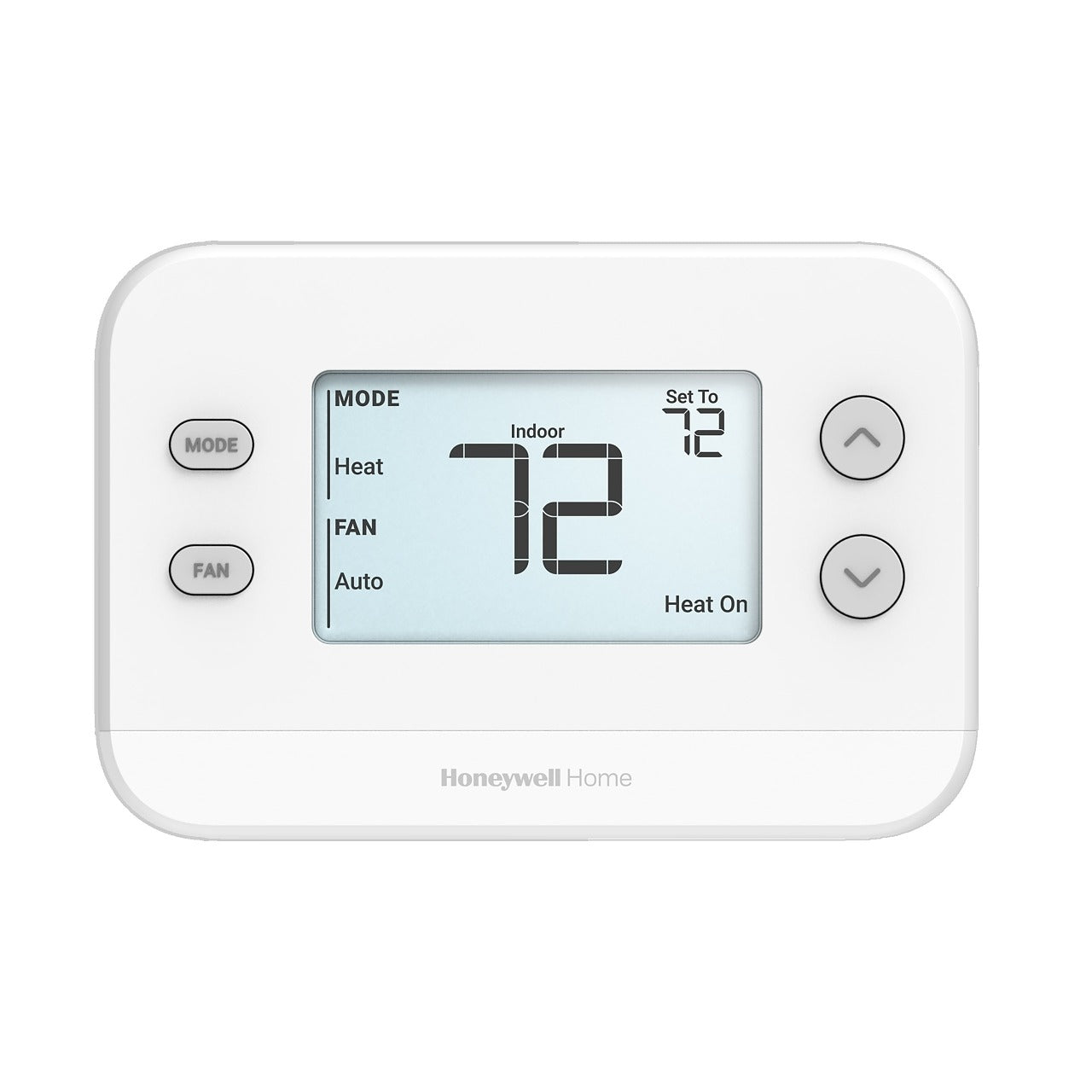HONEYWELL HOME Honeywell Home TH1110U4000 FocusPro N100 Non-Programmable Thermostat 2 AA / Hardwired (1 Heat/1 Cool) TH1110U4000/U