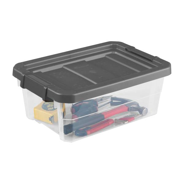 STERILITE Sterilite 14723V06 Stacker Box 16 Quart (1 Pack)
