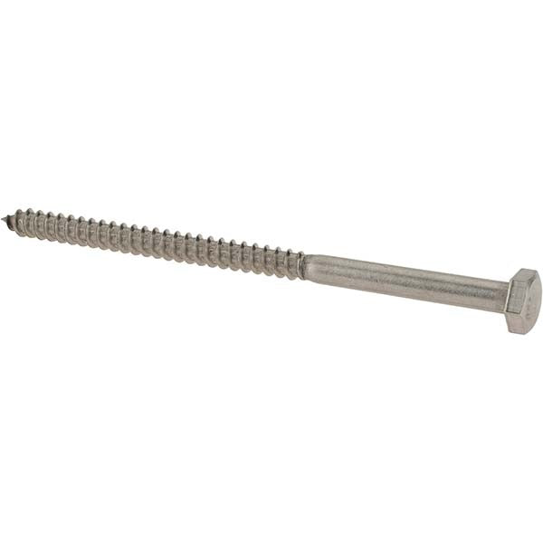 VALUE COLLECTION Value Collection C52000759 Hex Lag Screw 1/4 in 18-8 Ss 10pk