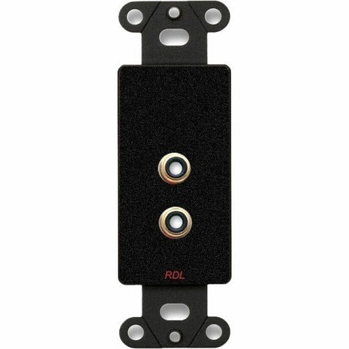 RADIO DESIGN LABS Radio Design Labs DB-PHN2 Dual Phono Jack D-plate