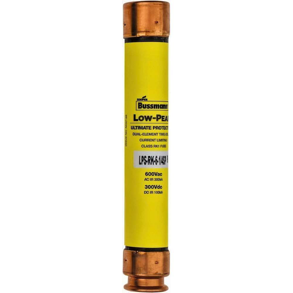 EATON Cooper Bussmann LPS-RK-6-1/4SP RK1 Time Delay Fuse 6.25A