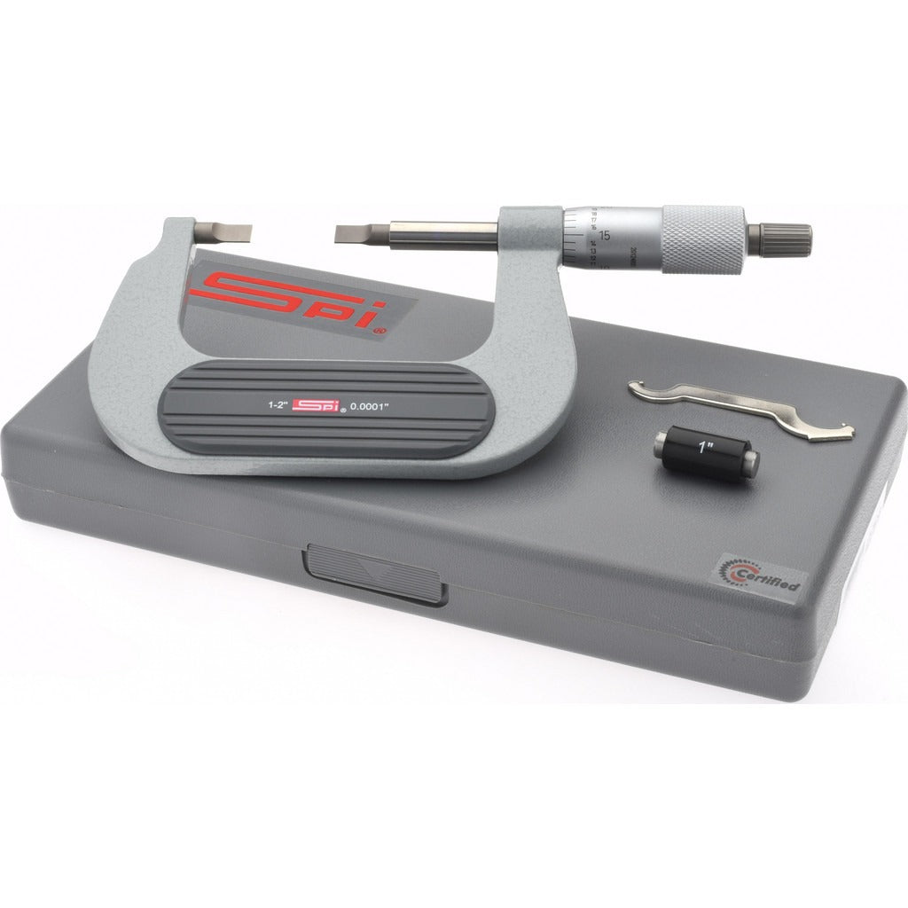 SPIROTHERM Spi CMS160809242 Blade Micrometer 1 to 2 Inches