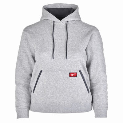 MILWAUKEE Milwaukee F251G-2X Women's Midweight Pullover Hoodie 2XL Gray