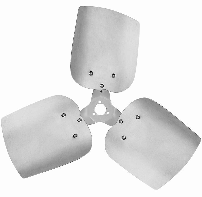 Lau 60556501 Heavy Duty Condenser Propeller, 18 in, 33 deg Pitch, 3 Blades, CW Rotation