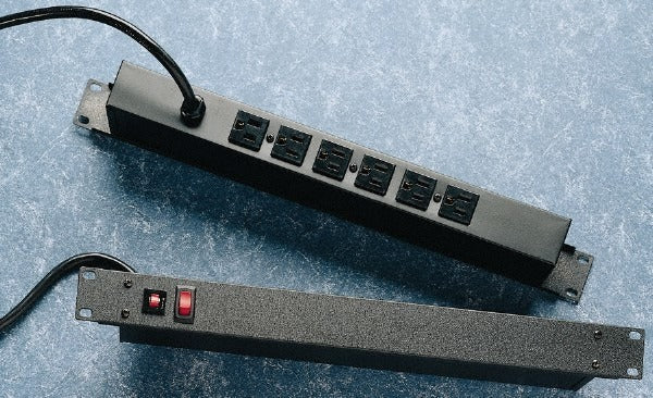 WIREMOLD Wiremold J24B2B Power Outlet Strip 6-outlet Rack Mount