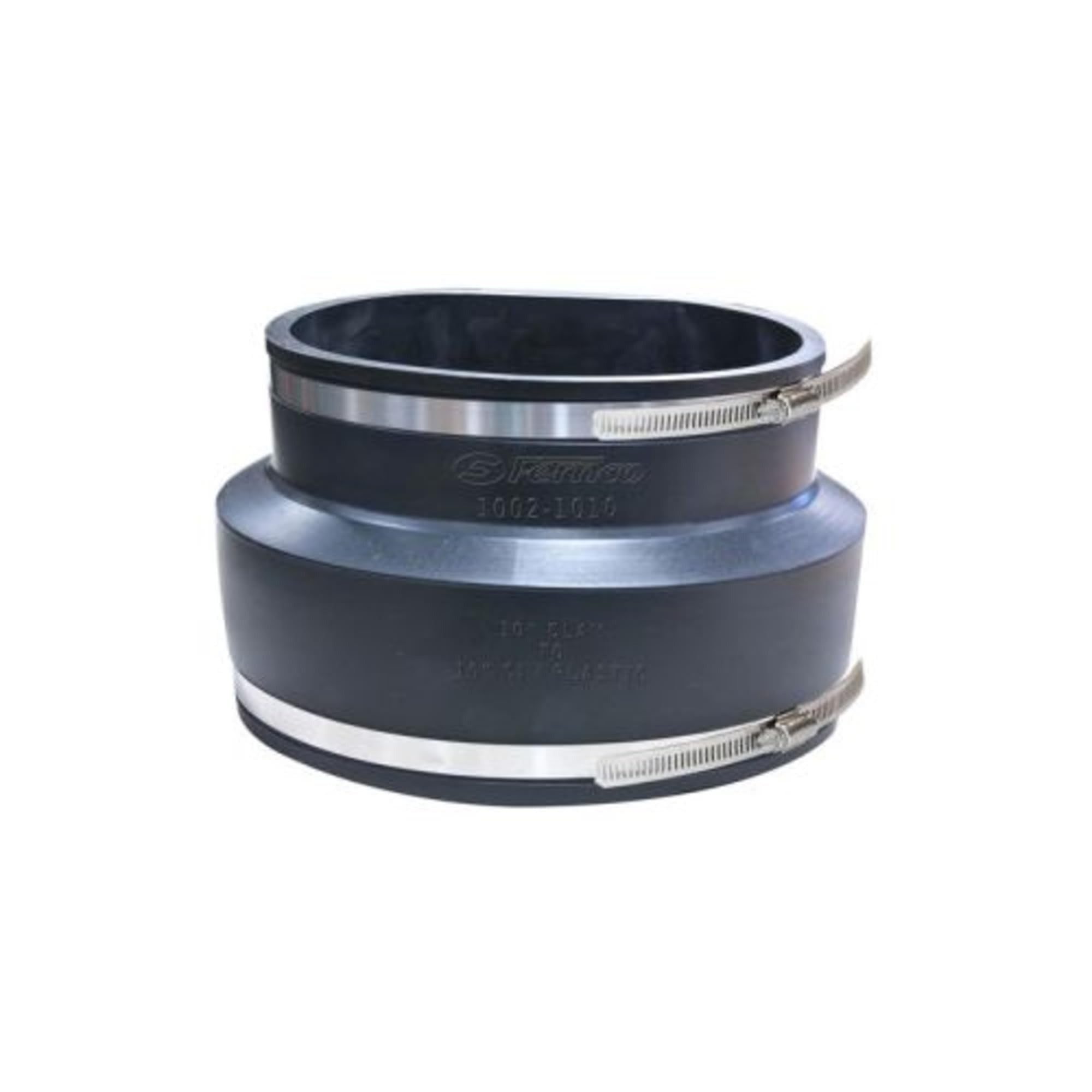 FERNCO Fernco 1002-1010 Flexible Pipe Coupling 10 in Clay to Plastic