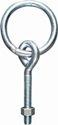 NATIONAL HARDWARE National Mfg N220-624 Zinc Plated Hitching Ring 3/8x3-3/4
