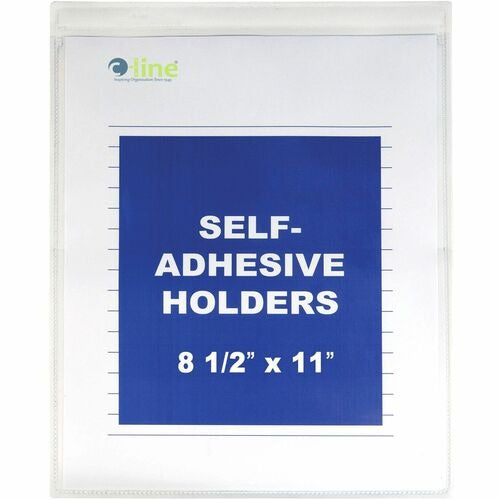 C-LINE C-line CLI70911 Adhesive Poly Shop Ticket Holder 50pk