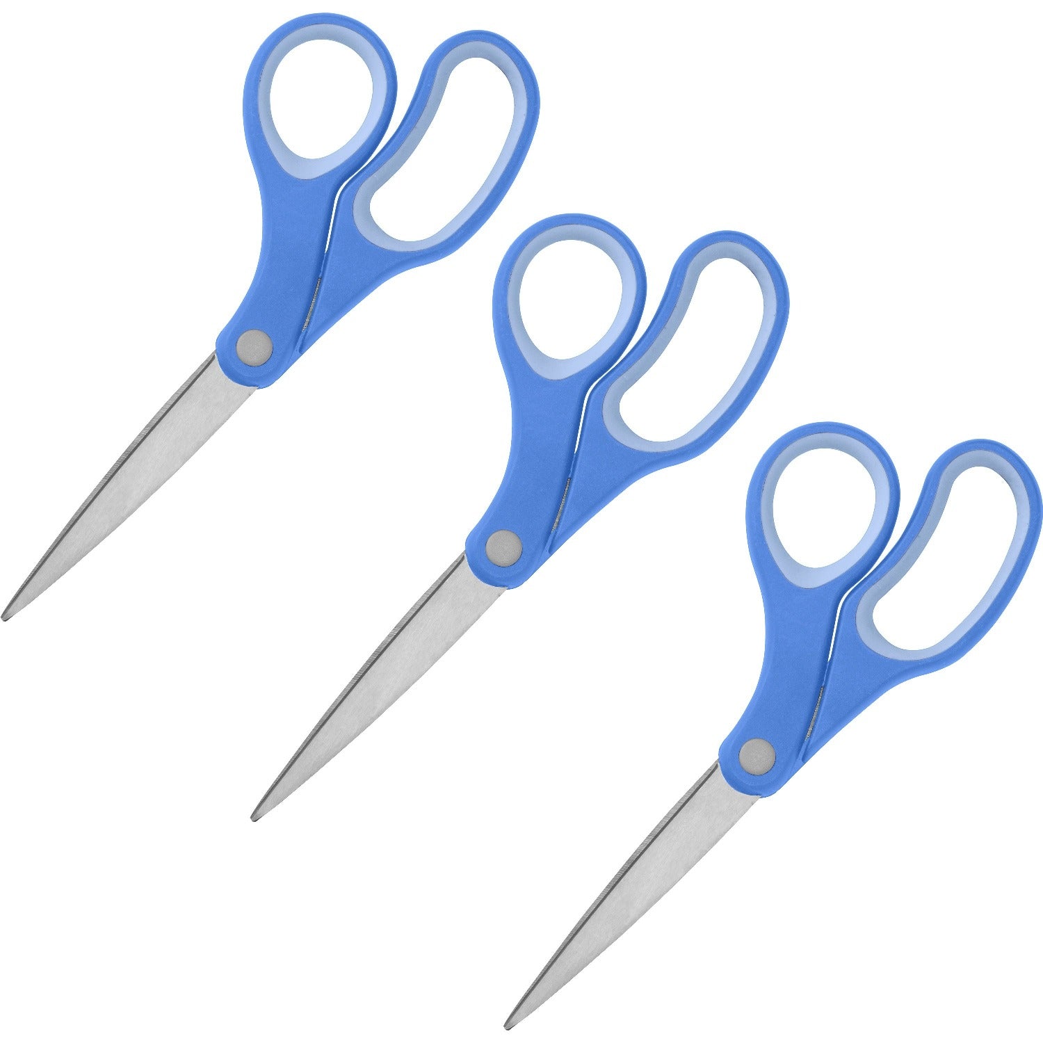 SPARCO Sparco SPR39043BD Bent Scissors 8 in Pack of 3