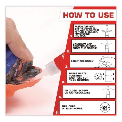 LOCTITE Loctite LOC1363131 Liquid Super Glue 0.07 fl oz 2 Pack