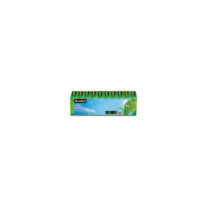 3M 3M MMM81210P Magic Greener Invisible Tape 0.75 in x 25 yd (10 Pack) 81210P