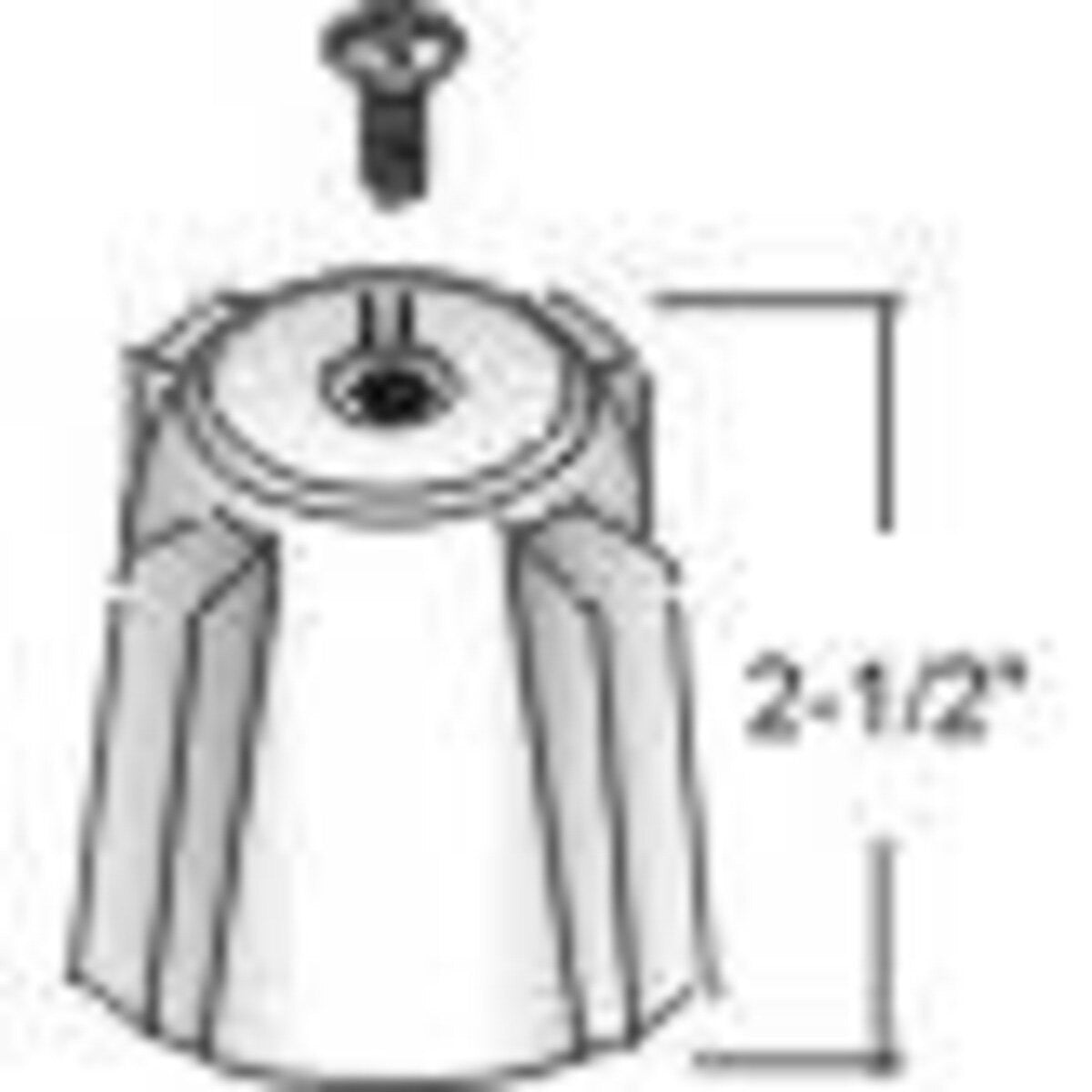 EASTMAN Eastman 30282 T/S Faucet Handle (Replacement Pfiste)
