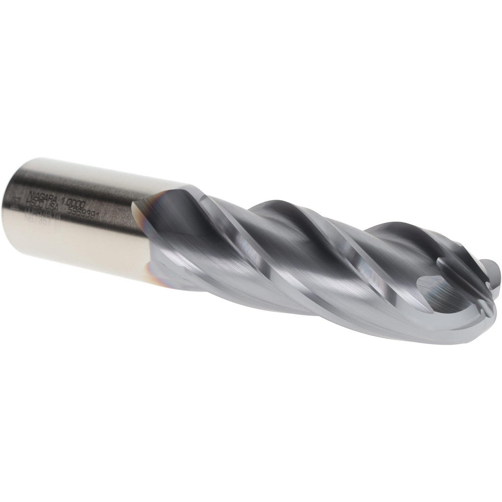 SECO TOOLS Seco 17012969 Ball End Mill 1in 4 Flute Cobalt Ticn SPB540