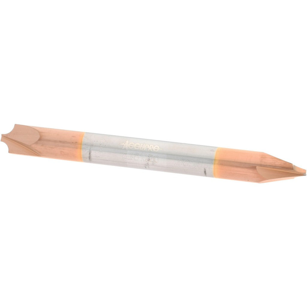 ACCUPRO Accupro 12180337 Corner Rounding End Mill 1/4 in 2 Flute