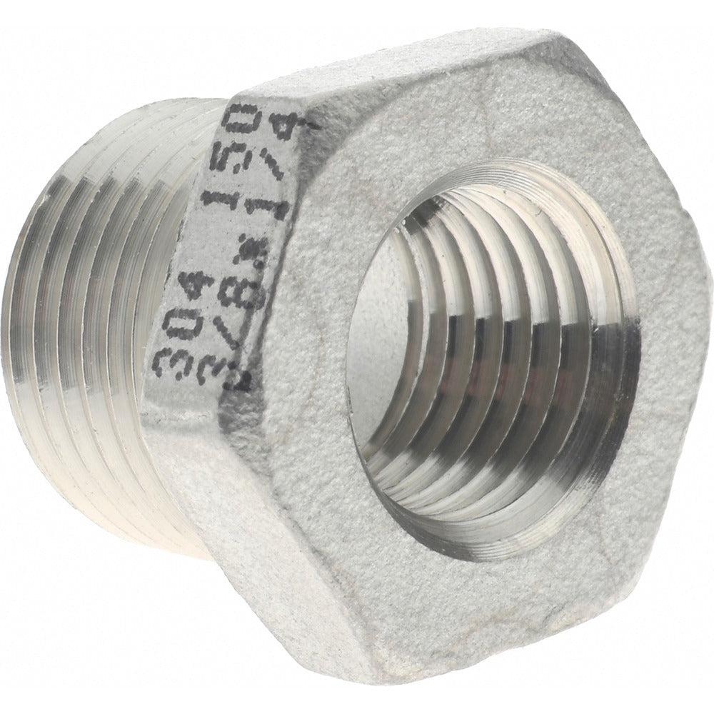 VALUE COLLECTION Value Collection 4HB3/8*1/4 Pipe Bushing 3/8 X 1/4 in Ss