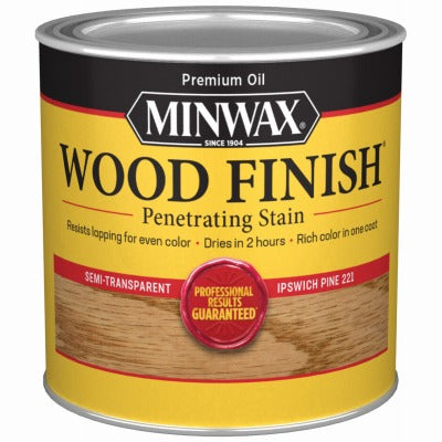 MINWAX Minwax 222104444 Wood Finish Ipswich Pine 1/2 Pint