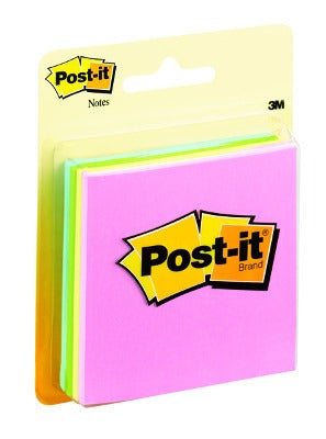3M 3M Company 5401 Post-it Note Pad 4 Pack Assorted Colors