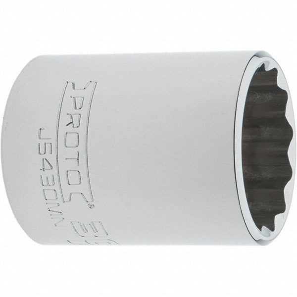 PROTO Proto J5430MN Hand Socket 30 Mm 12-point 1/2 Drive