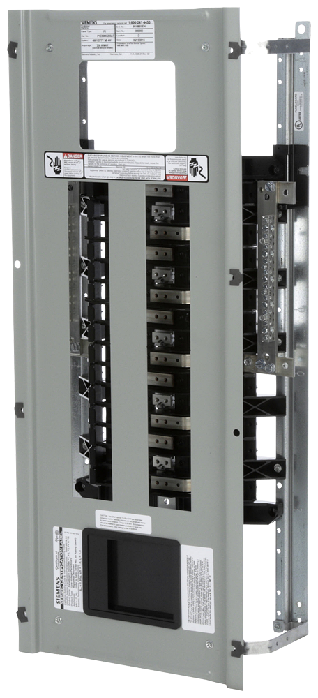 Siemens P1E30MC250AT 480 Star/277 Volt 250 Amp 30 Circuit 3-Phase 4-Wire Copper Bus Convertible Main Panelboard