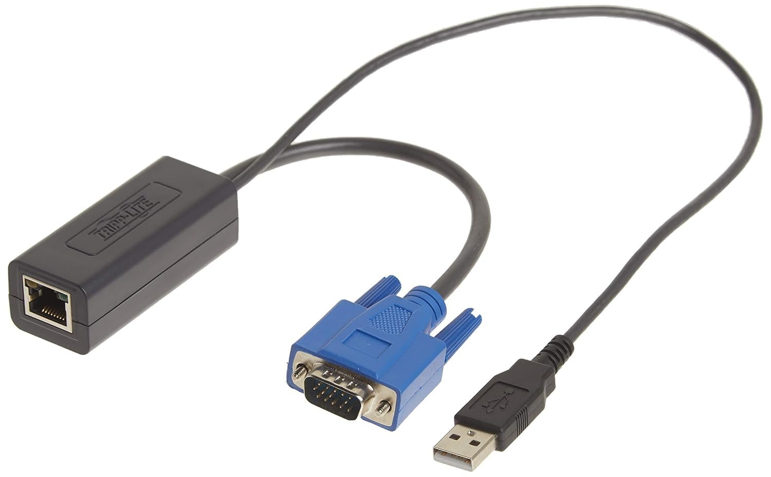 TRIPP LITE Tripp Lite B078-101-USB-8 KVM Switch USB Server Interface Unit HD15 USB RJ45 (8 Pack) B078-101-USB-8