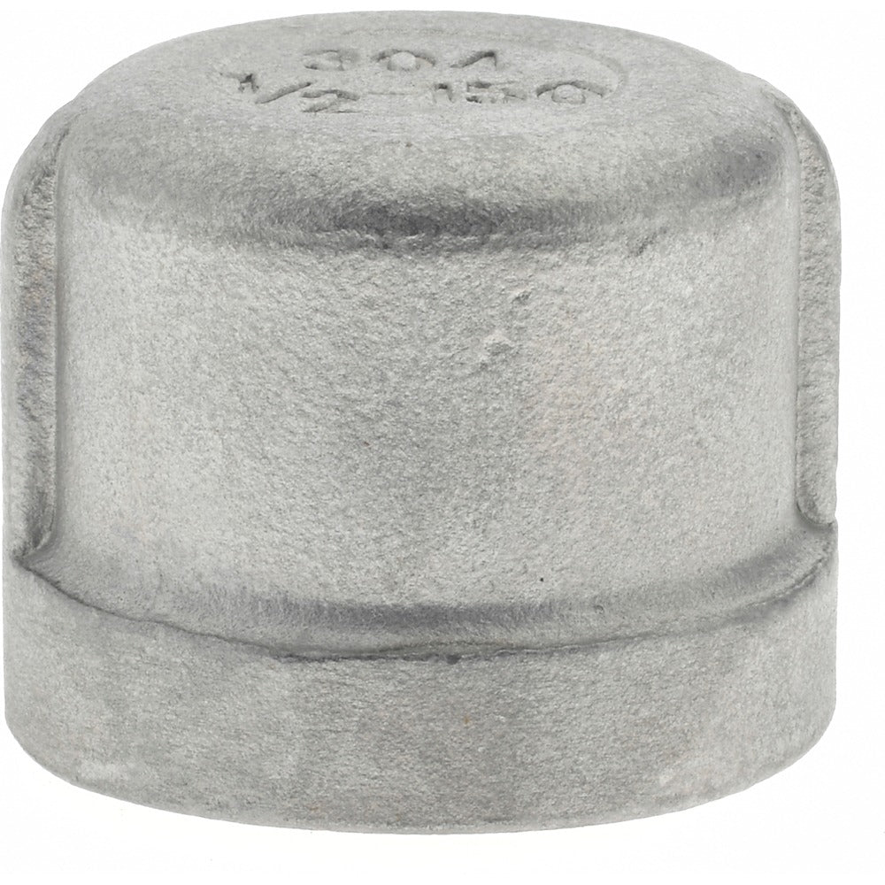 VALUE COLLECTION Value Collection 4CB1/2 Pipe End Cap 1/2 in 304 Ss Fnpt