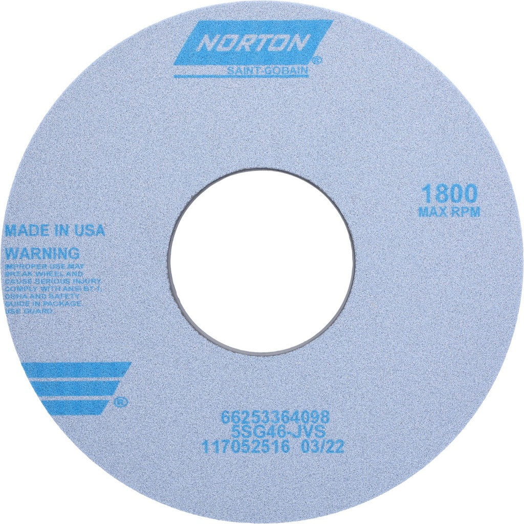NORTON Norton 66253364098 Surface Grinding Wheel 14in 46 Grit