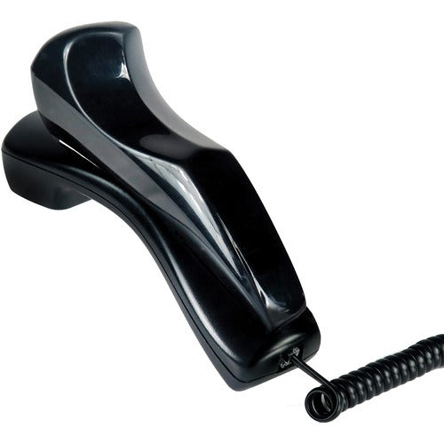 SOFTALK Bsc Preferred SOF00801M Telephone Shoulder Rest Black