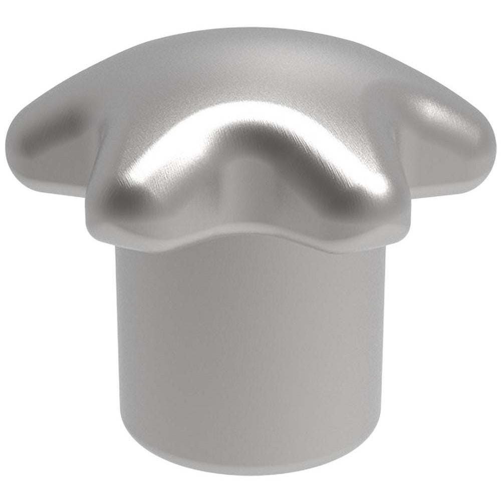 JERGENS Jergens 20910 Lobed Palm-grip Knob 3.5 in 6-point Aluminum