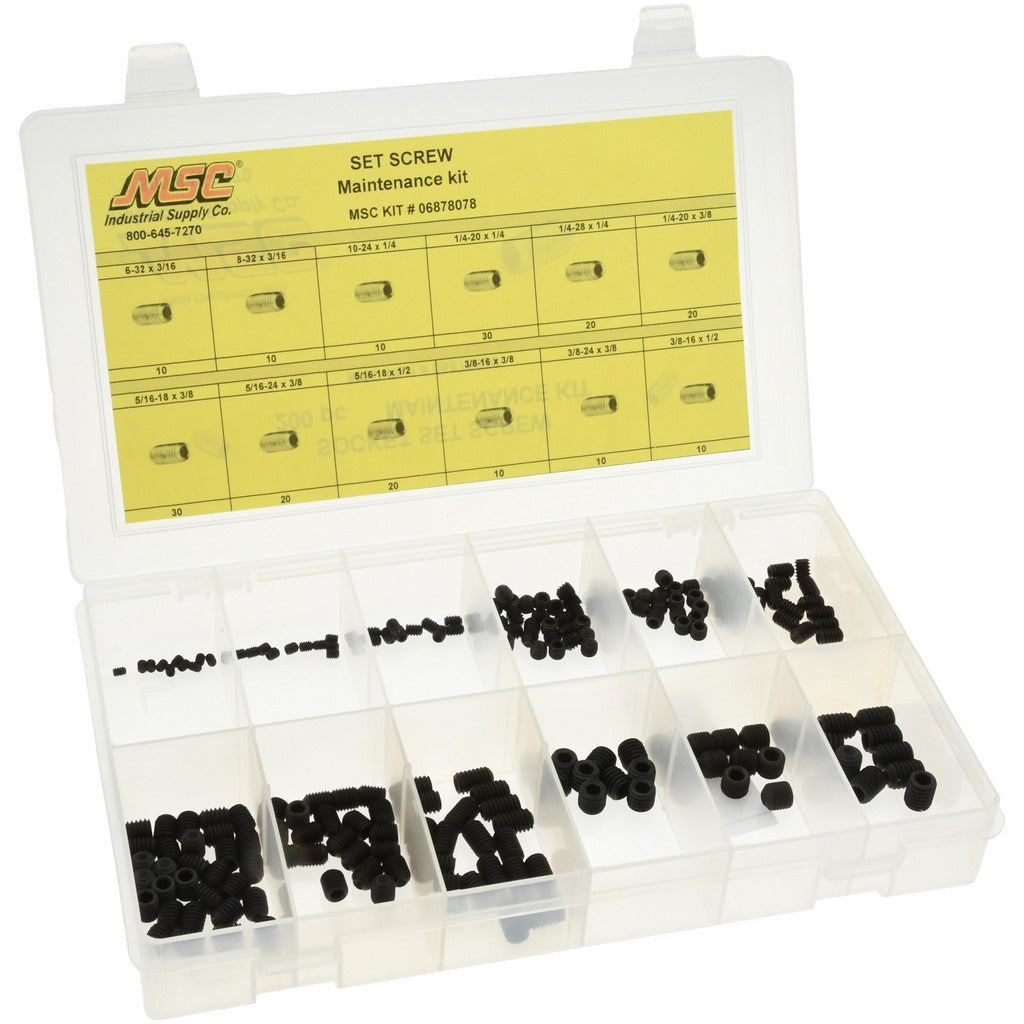 VALUE COLLECTION Value Collection NFC-KIT232 Set Screw Assortment 200pc