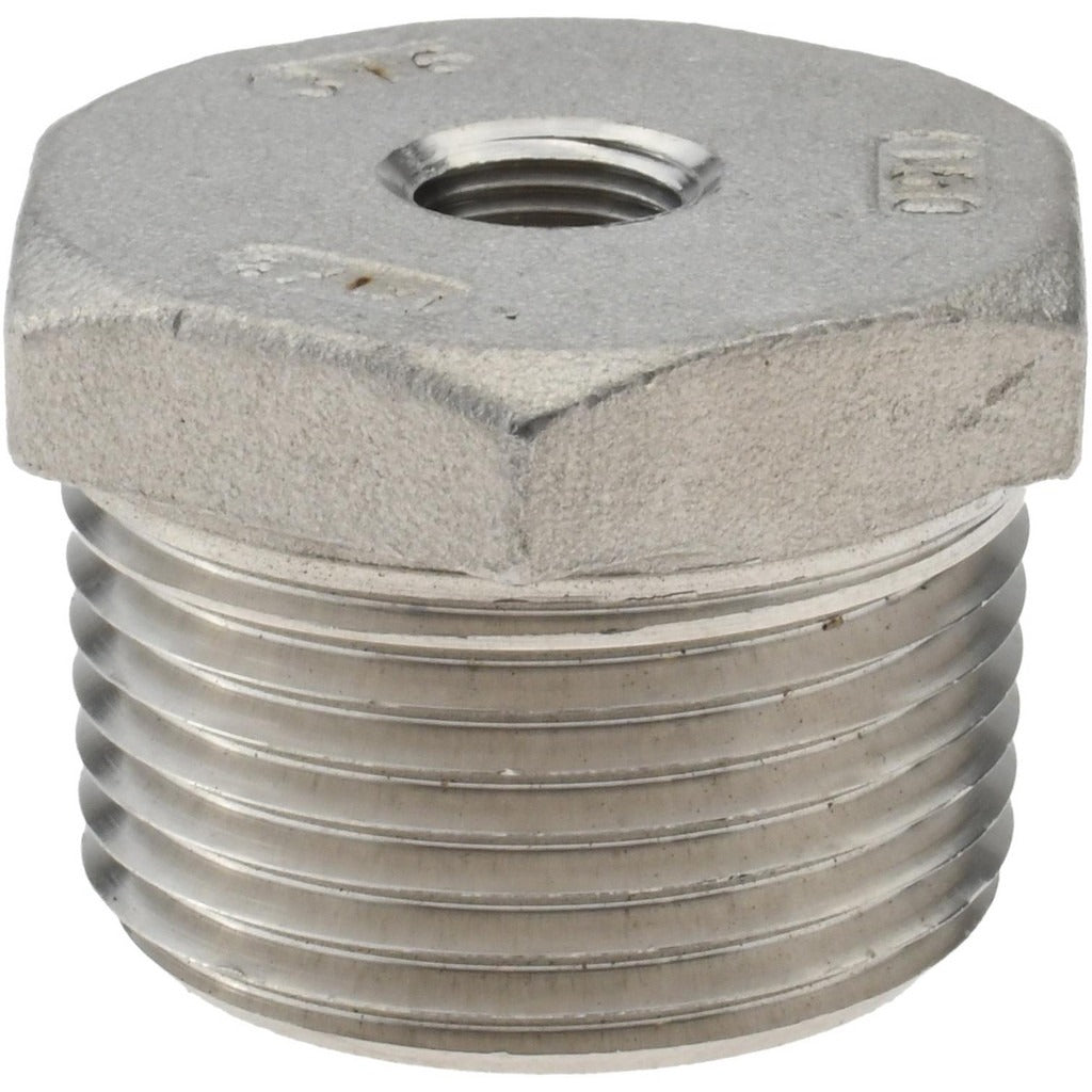 VALUE COLLECTION Value Collection 6HB1X1/8 Stainless Steel Hex Bushing Npt