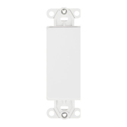 WIREPATH Wirepath WP-DEC-STRAP-0-WH Decora Blank Strap