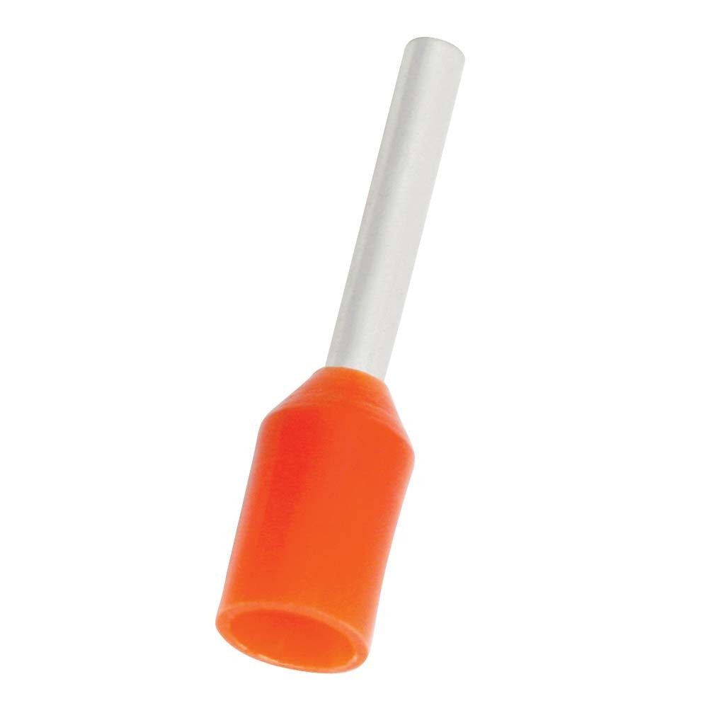 VALUE COLLECTION Value Collection E0508-ORANGE Wire Ferrule 20 Awg 100 Pack