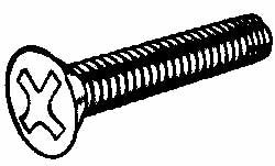 VALUE COLLECTION Value Collection 0406FPF 4-40 Unc Thread Cutting Screw