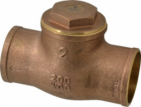 LEGEND VALVE Legend Valve 105-208 Swing Check Valve 2in Soldered Brass