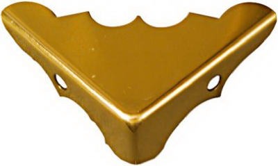 NATIONAL HARDWARE National Mfg N213-454 Solid Brass Corner Bracket 4 Pack