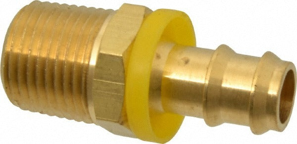 EATON Eaton 10008B-108 Barbed Hose Male Connector 1/2 Npt Brass